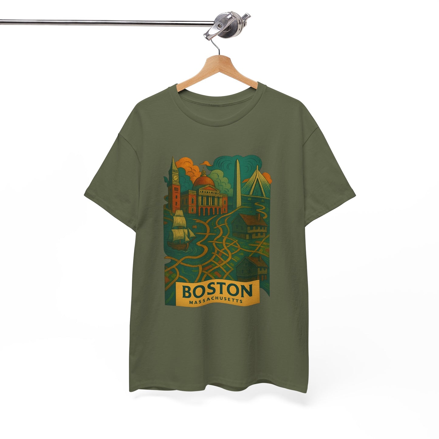 Adult Unisex Boston Surreal Tee (North America Customers)