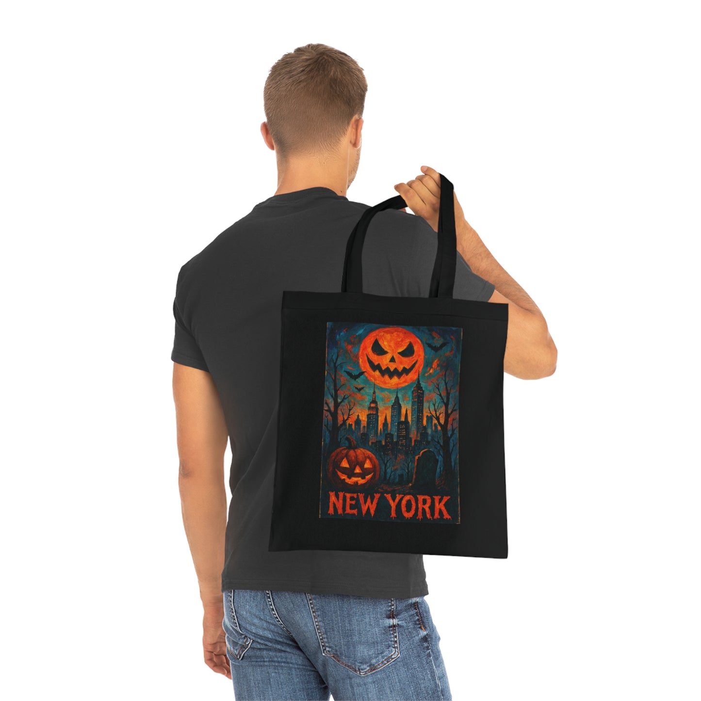 Surreal Halloween New York Tote