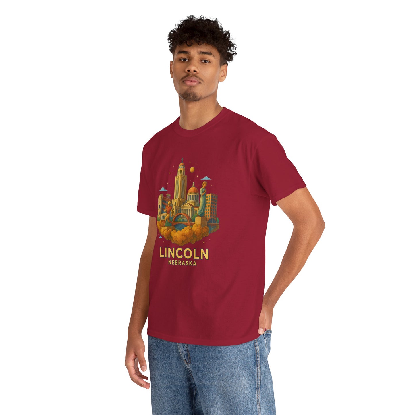 Adult Unisex Lincoln, NE Graphic Tee (North America Customers)