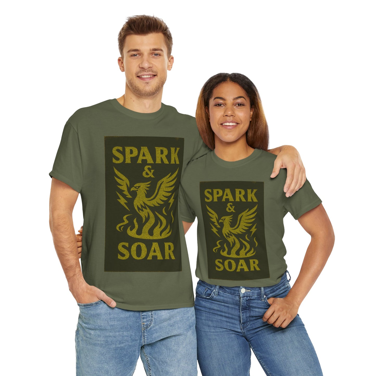 Adult Unisex ' Phoenix Spark & Soar' Tee