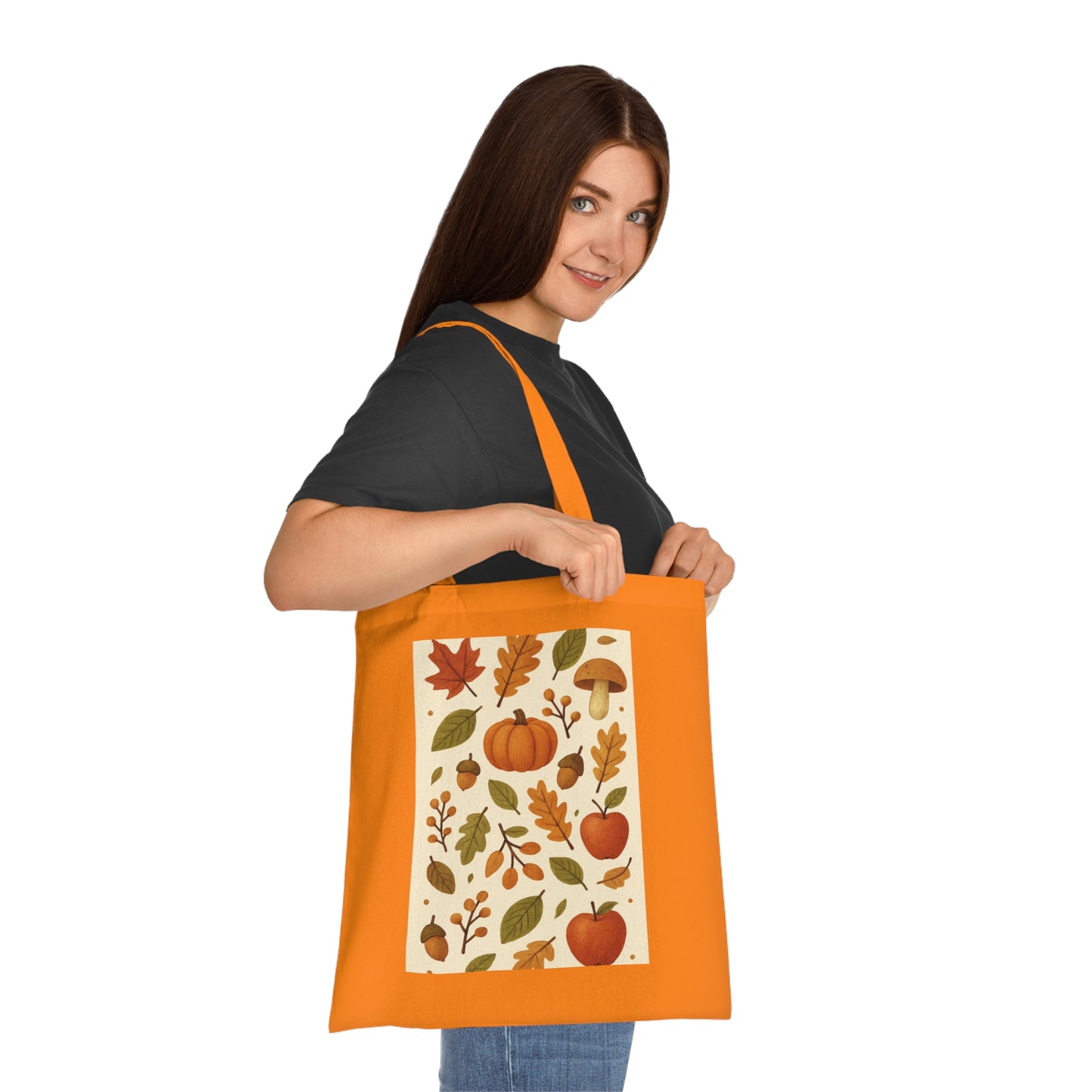 Autumn Harvest Cotton Tote Bag