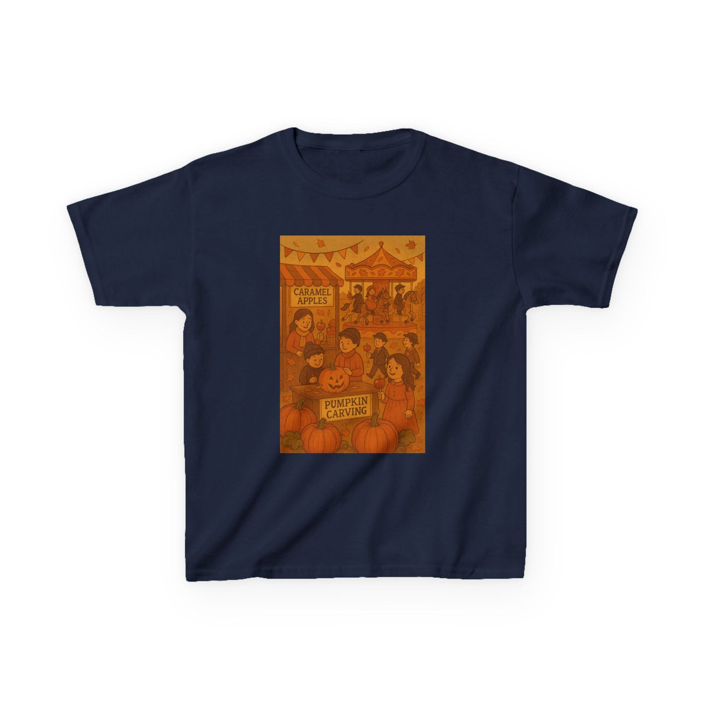 Kids Vintage Autumn Carnival Tee