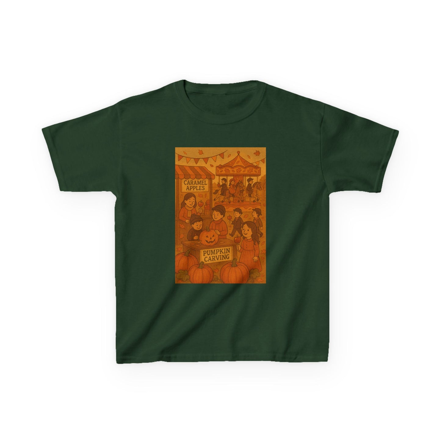 Kids Vintage Autumn Carnival Tee
