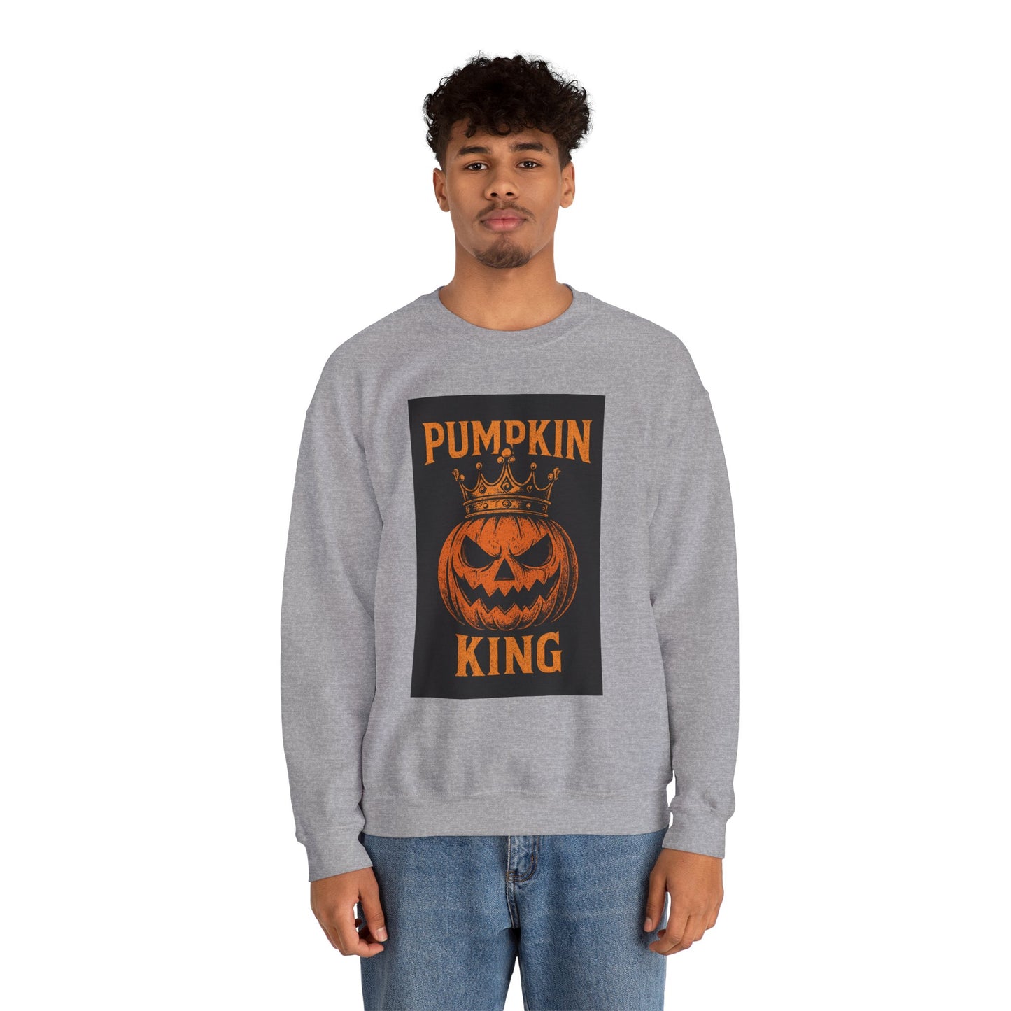 Men's Pumpkin King Crewneck Sweatshirt