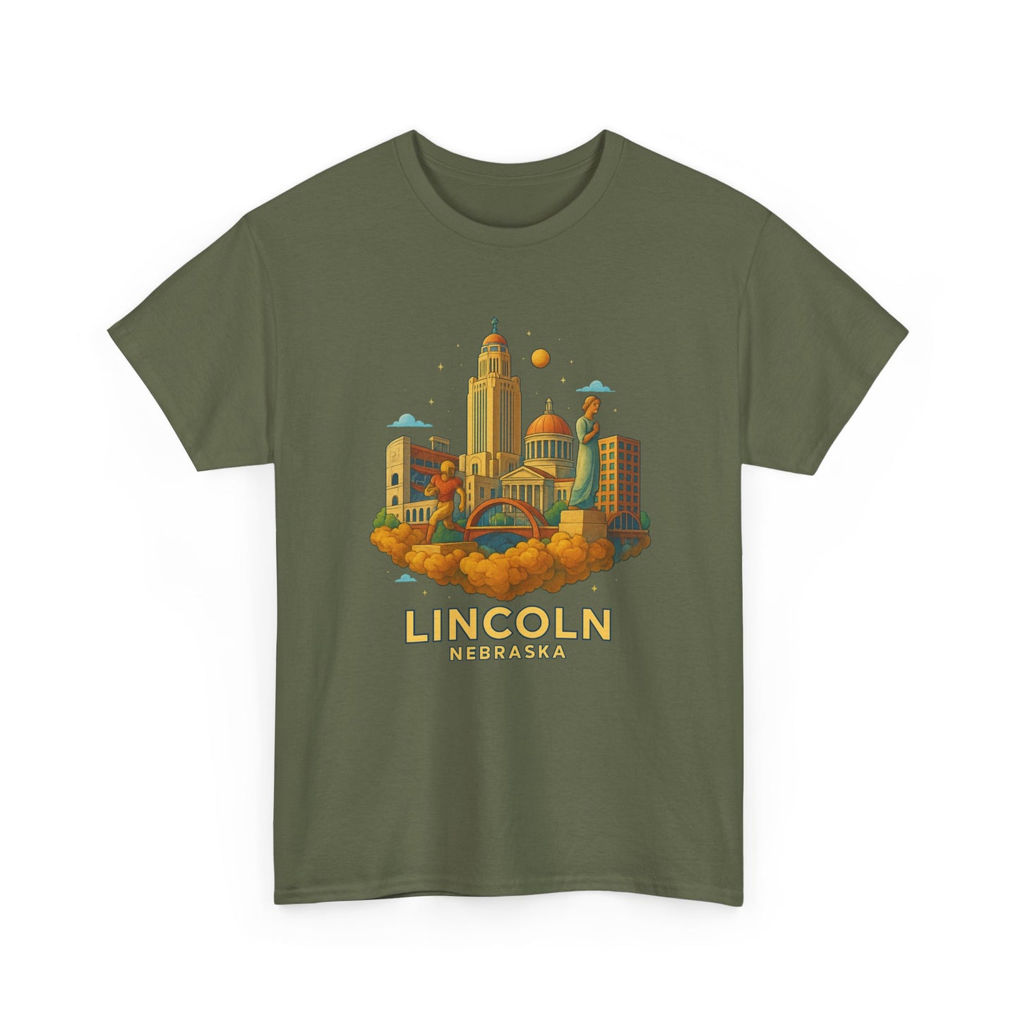 Adult Unisex Lincoln, NE Graphic Tee (North America Customers)