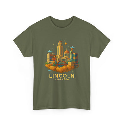 Adult Unisex Lincoln, NE Graphic Tee (North America Customers)