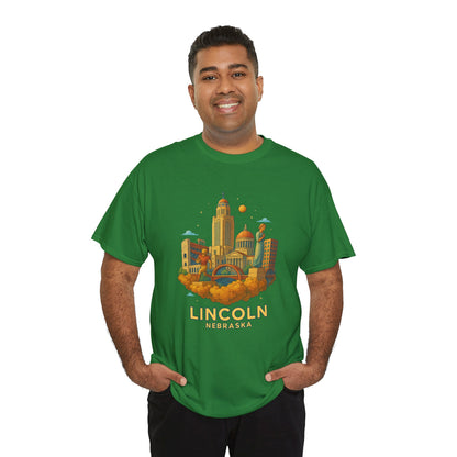 Adult Unisex Lincoln, NE Graphic Tee (North America Customers)