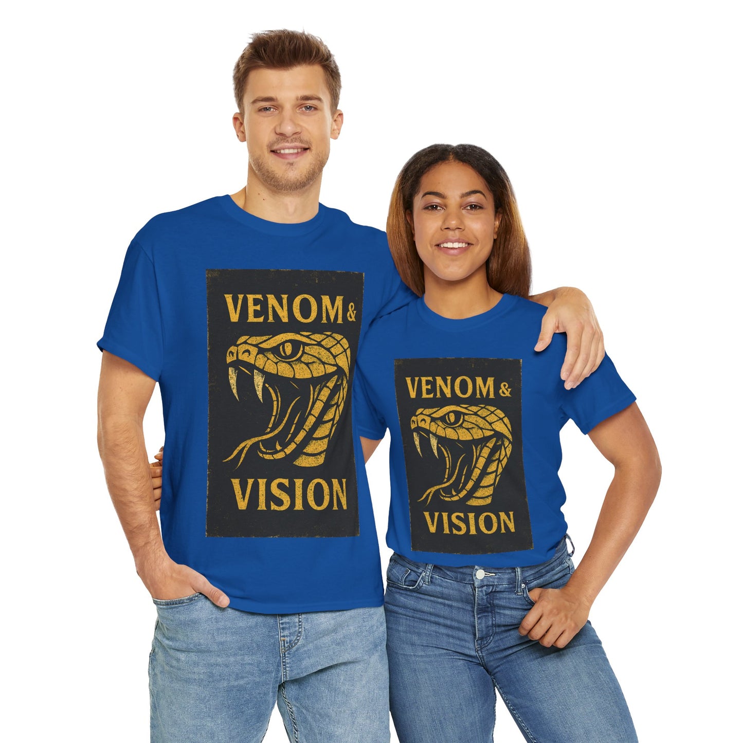 Adult Unisex 'Snake Venom & Vision' Tee