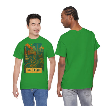 Adult Unisex Boston Surreal Tee