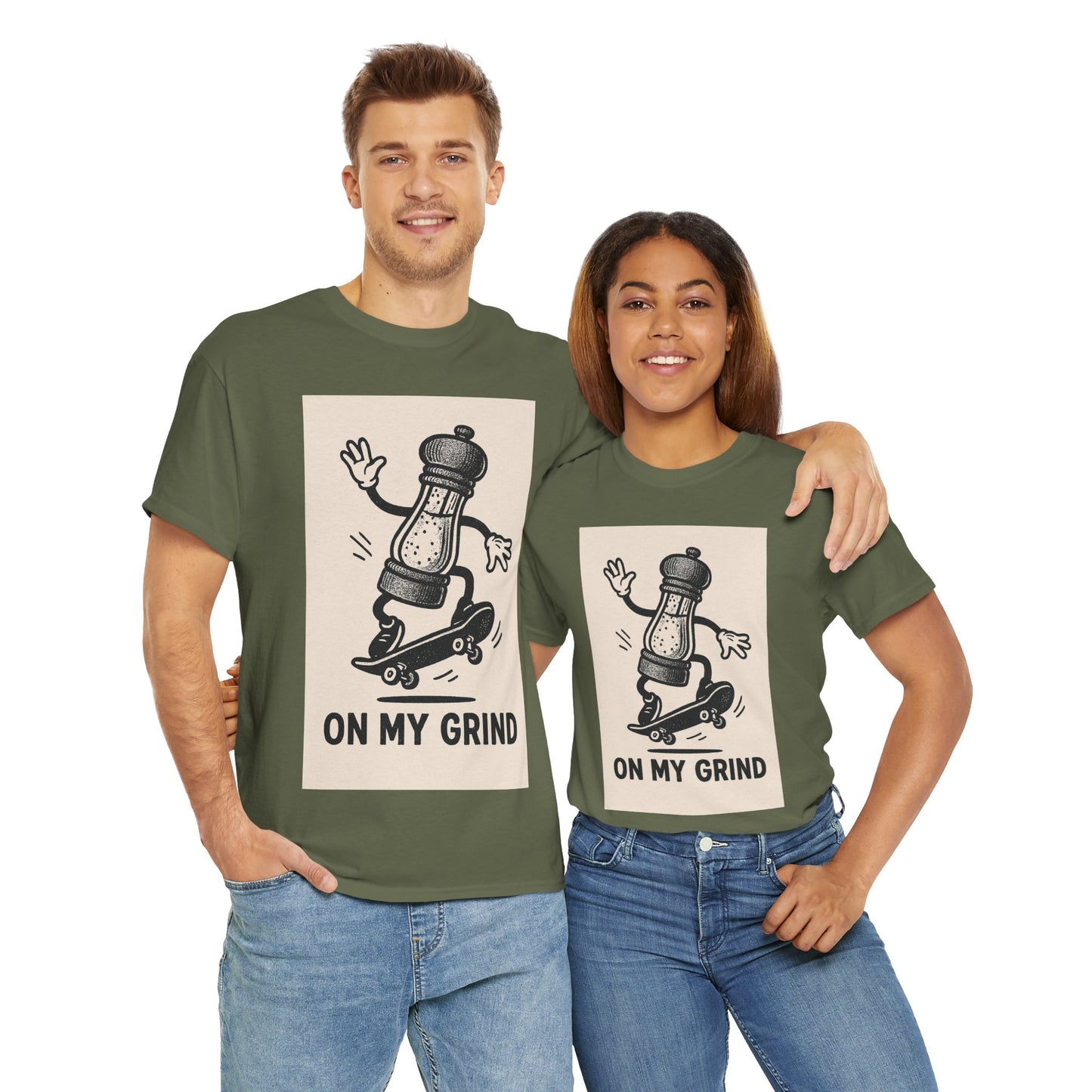 Adults Unisex On My Grind Tee