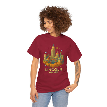 Adult Unisex Lincoln, NE Graphic Tee (North America Customers)