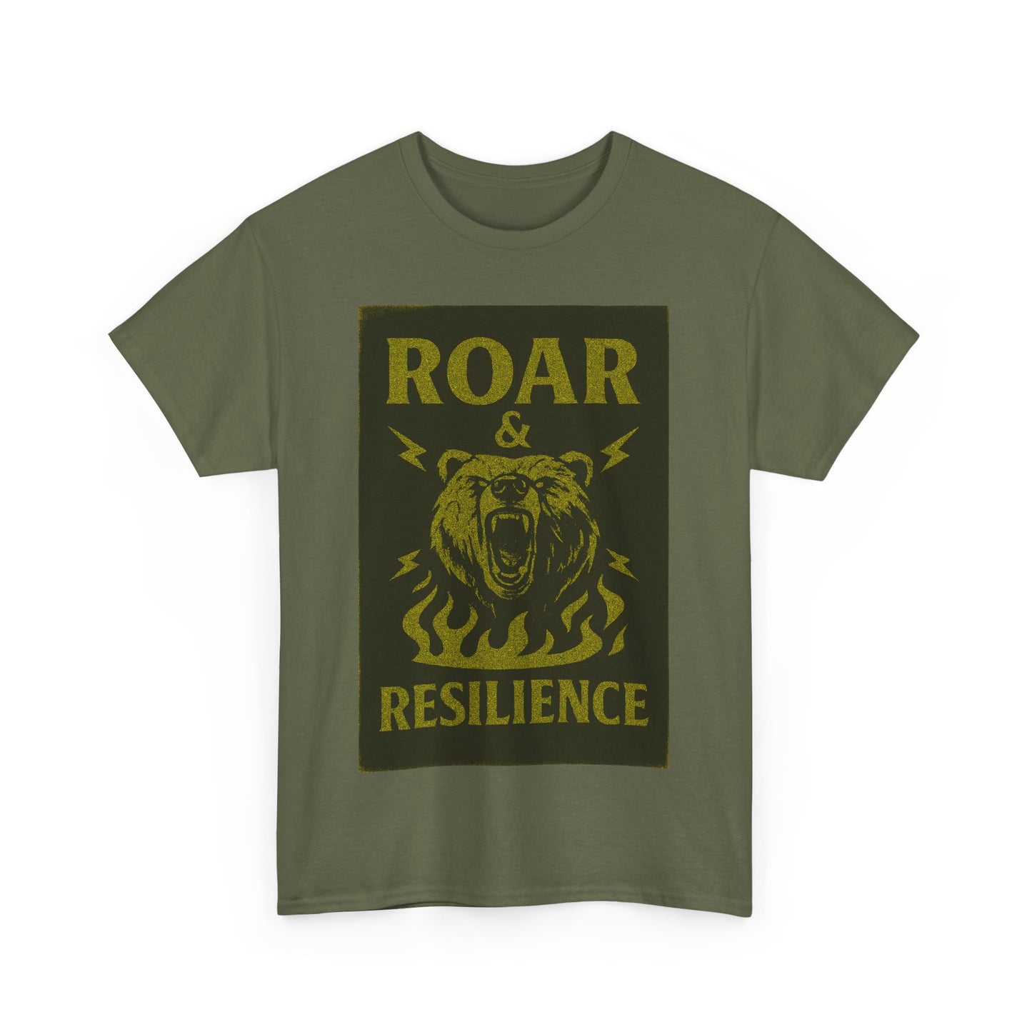 Adult Unisex ' Bear Roar & Resilience' Tee