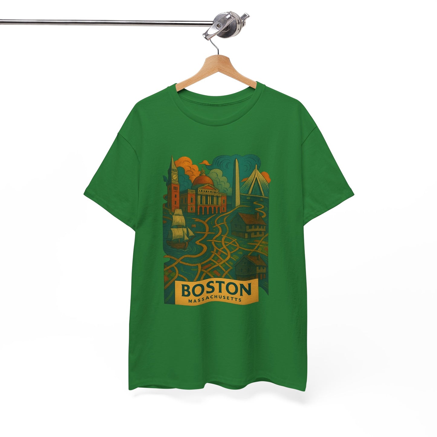 Adult Unisex Boston Surreal Tee (North America Customers)