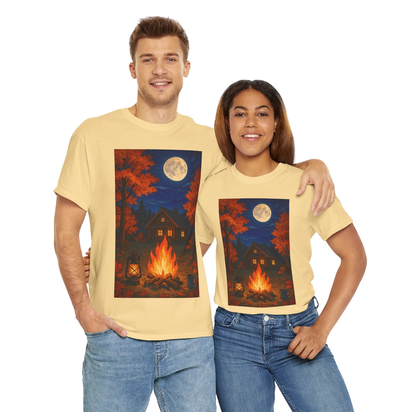 Autumn Campfire Vibes Unisex Tee
