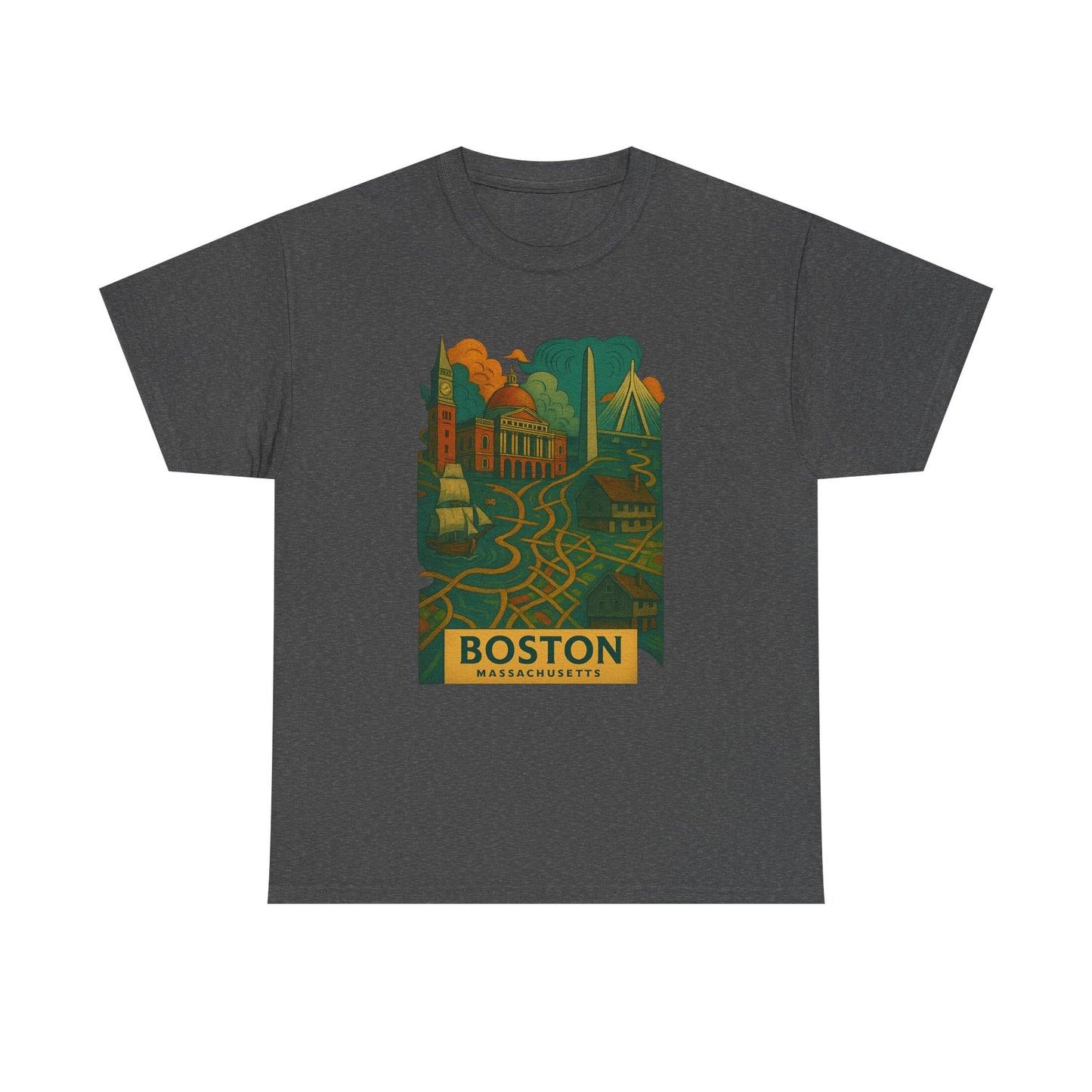 Adult Unisex Boston Surreal Tee (North America Customers)