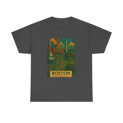 Adult Unisex Boston Surreal Tee (North America Customers)