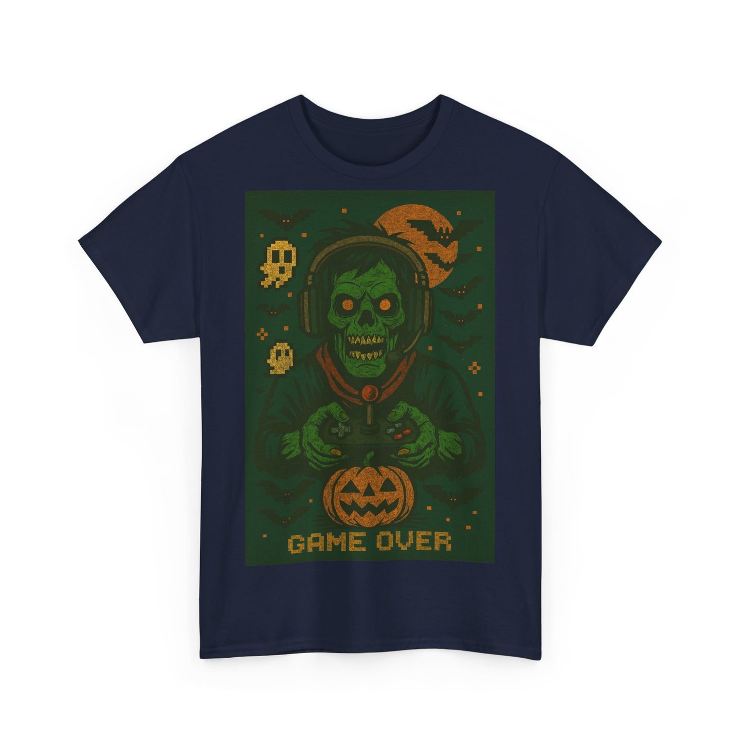 Men's Halloween Zombie Gamer Tee