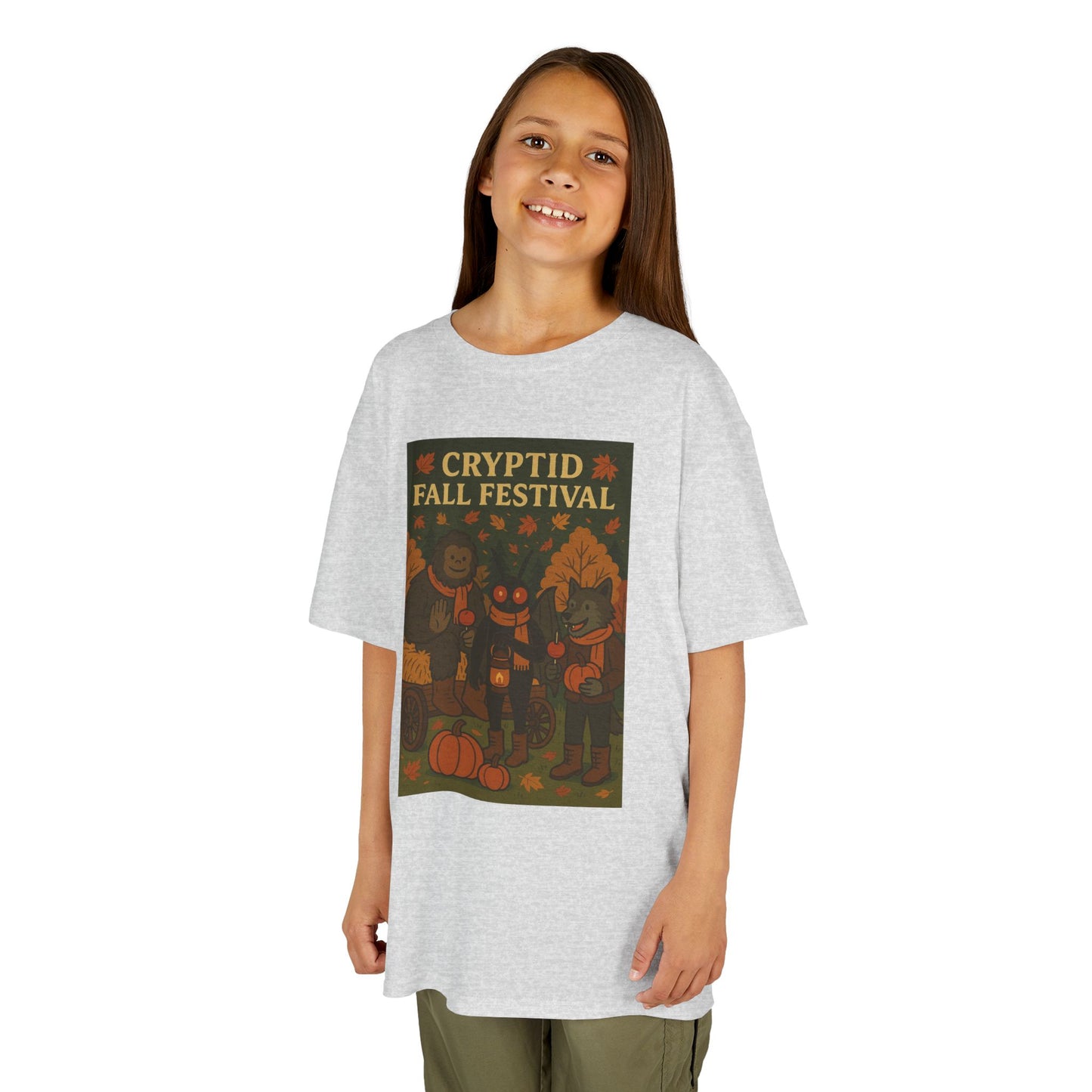 Kids Cryptid Autumn Festival Tee
