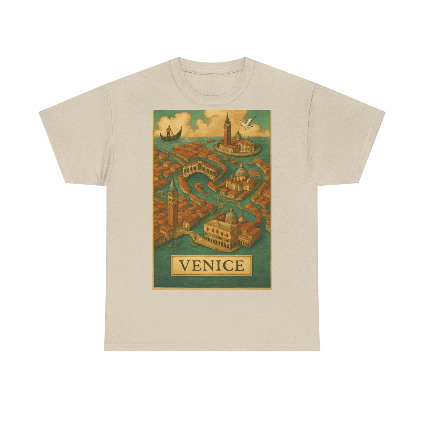 Adult Unisex Surreal Vintage Venice Tee