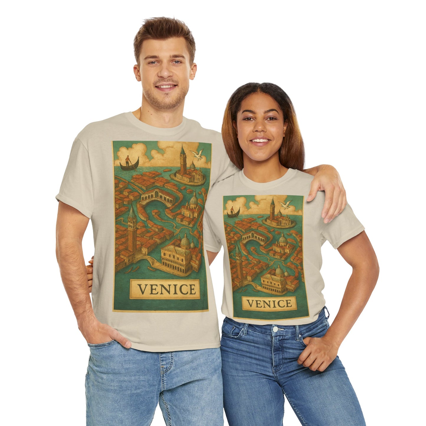 Adult Unisex Surreal Vintage Venice Tee