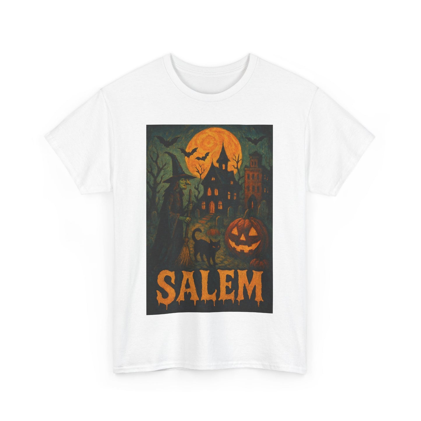 Adult Unisex Surreal Salem Halloween Tee