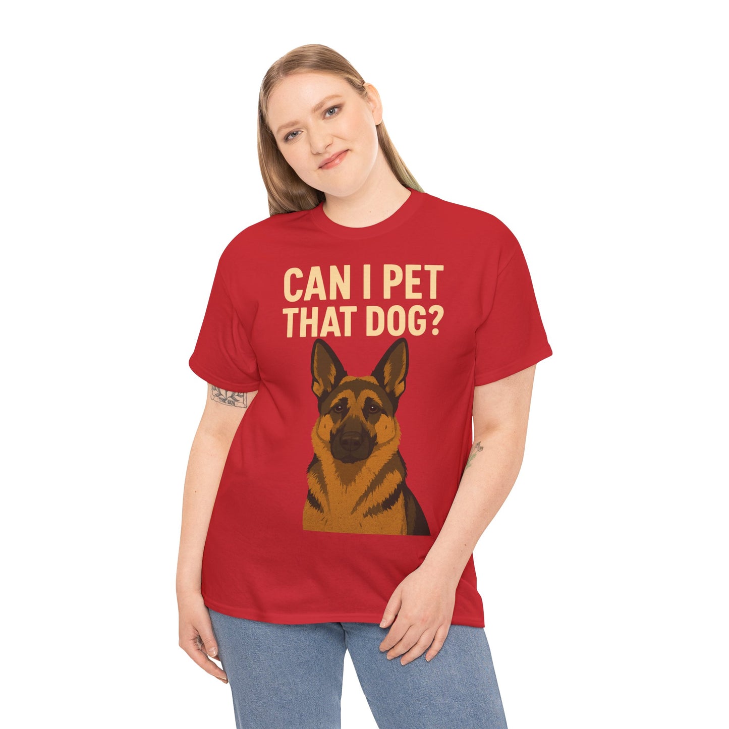 Can I Pet That Dog? Unisex Adult Unisex Tee