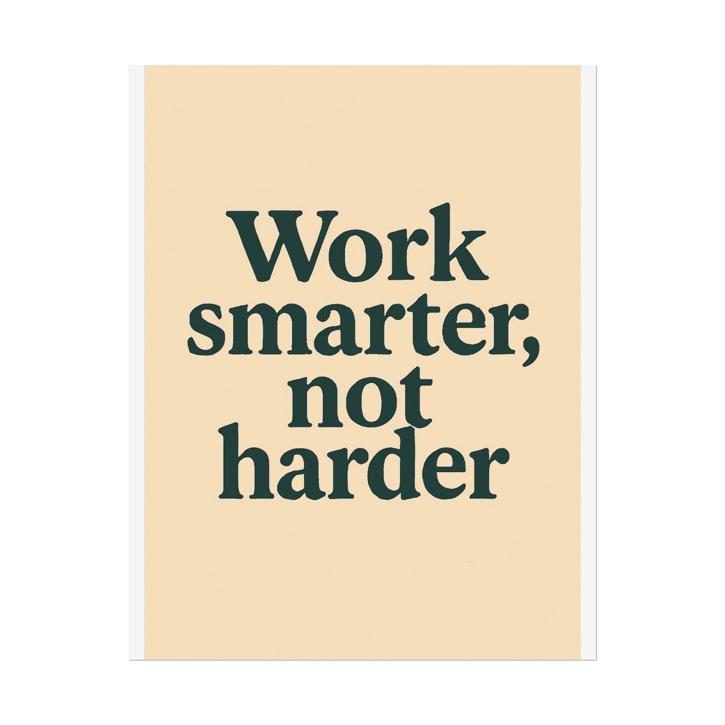Motivational Poster - Perfect For Your Home Office