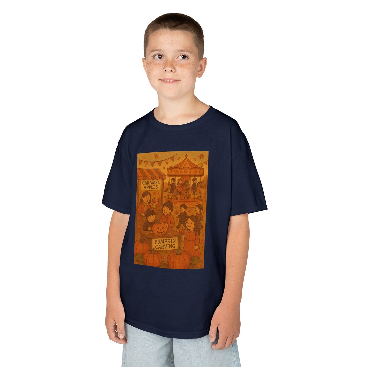 Kids Vintage Autumn Carnival Tee