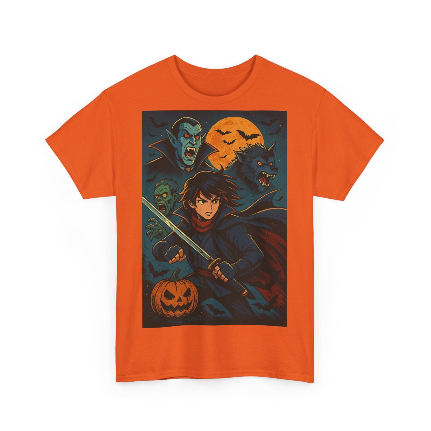 Adult's Anime Halloween Monster Hunter Unisex Tee