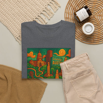 Adult Unisex Austin Surreal Graphic Tee (North America Customers)