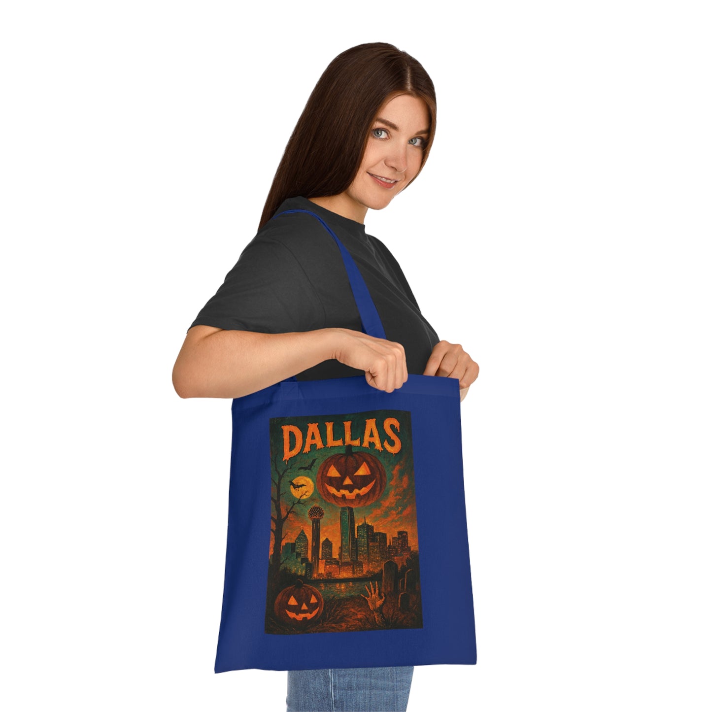 Surreal Halloween Dallas Tote