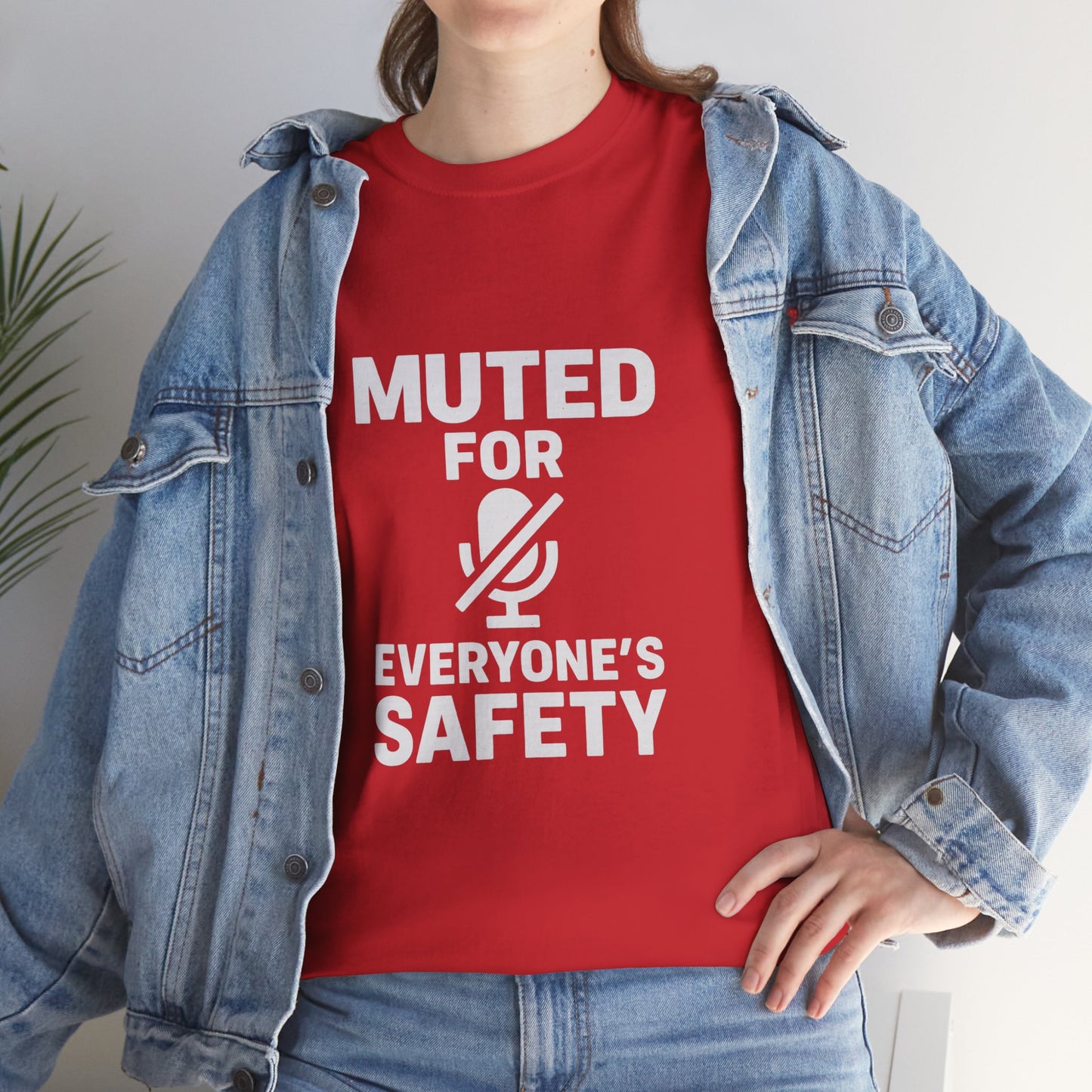 Muted For Everyone's Safety Graphic Tee