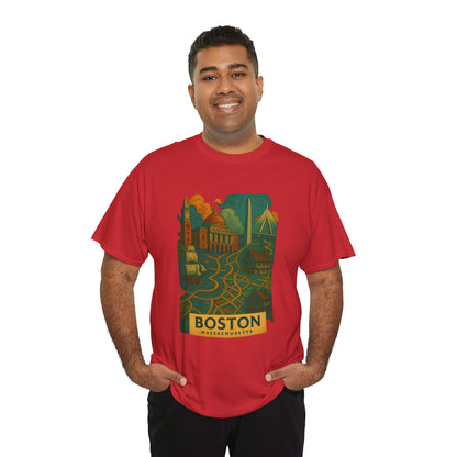 Adult Unisex Boston Surreal Tee (North America Customers)