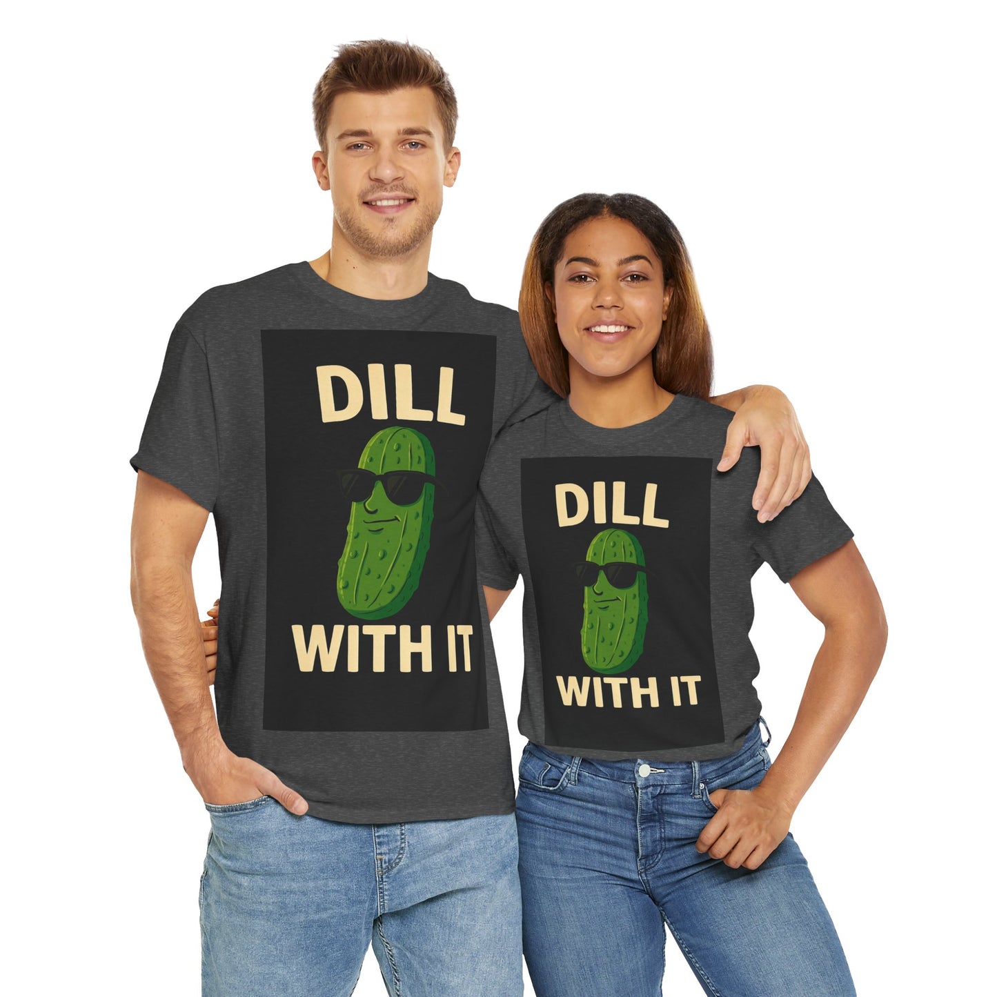 Cool Dill Pickle Adult Unisex Tee