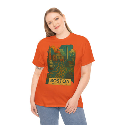 Adult Unisex Boston Surreal Tee
