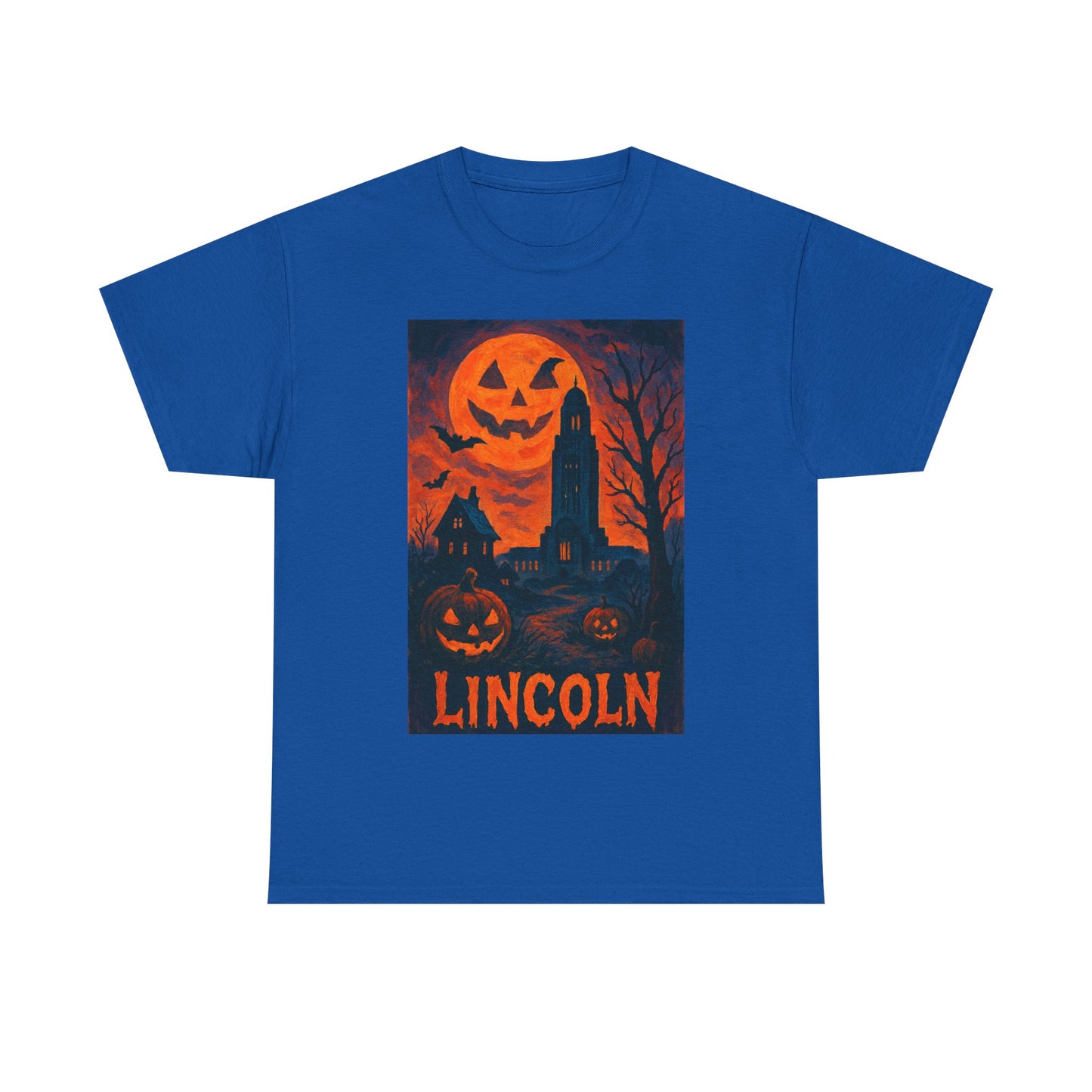 Adult Unisex Surreal Halloween Lincoln Tee