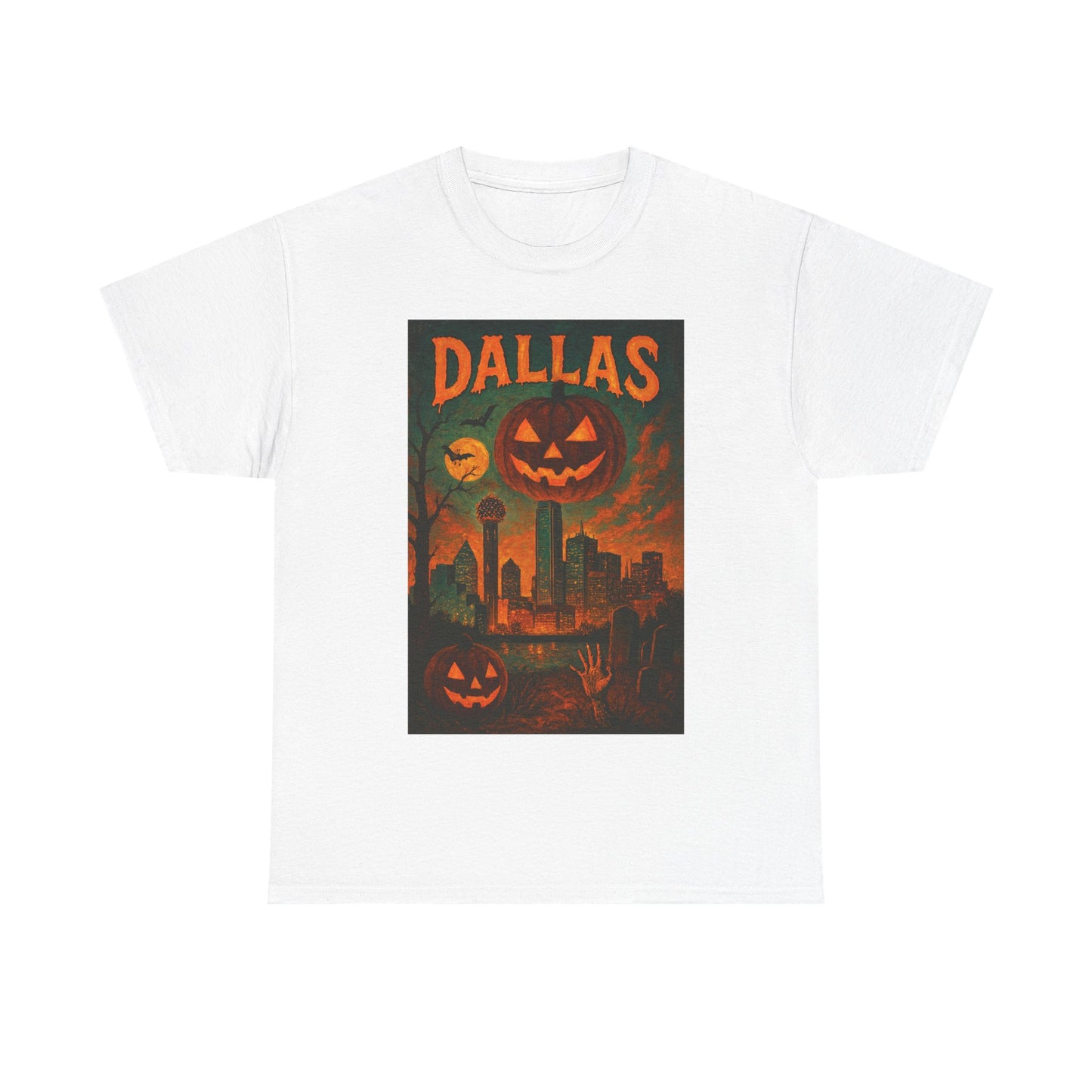 Adult Unisex Surreal Halloween Dallas Tee