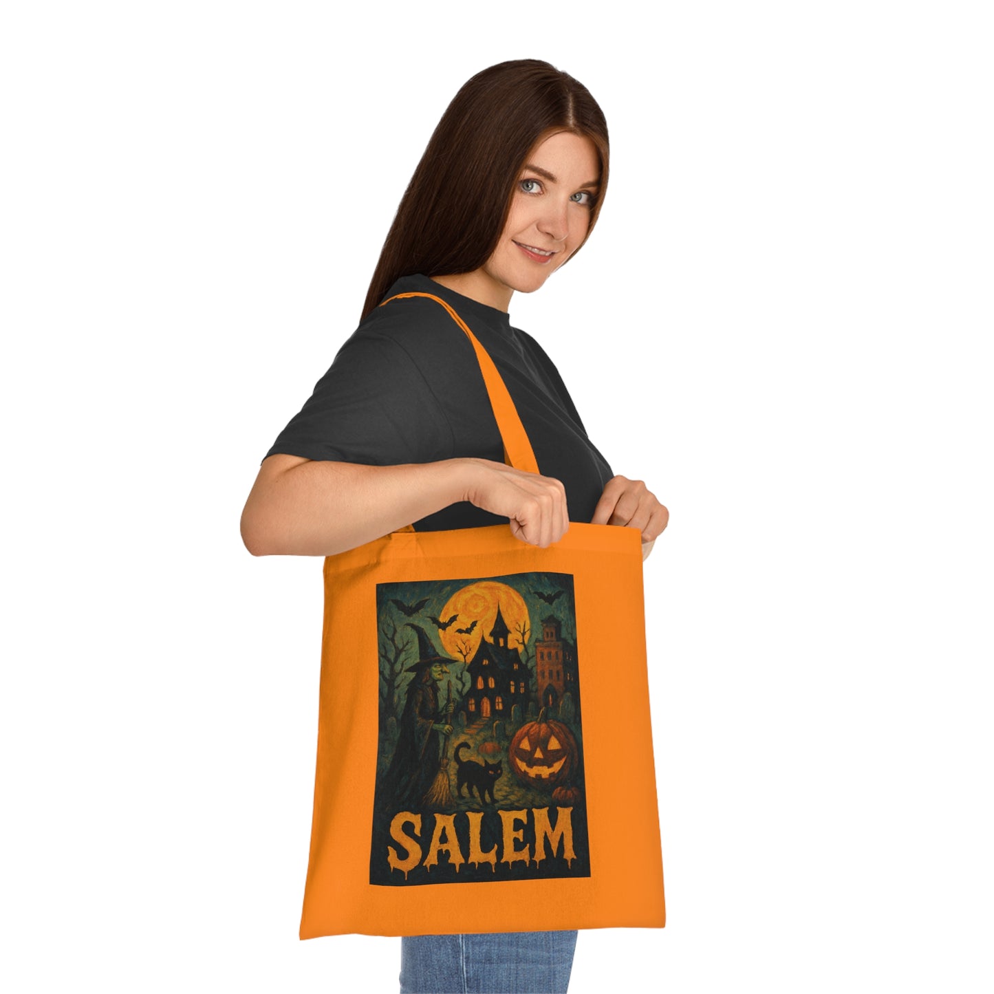 Surreal Halloween Salem Tote