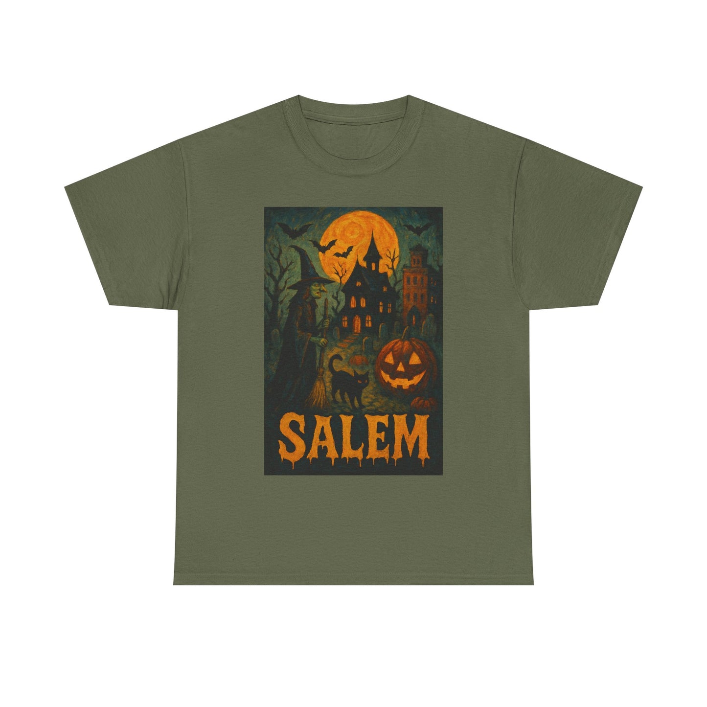 Adult Unisex Surreal Salem Halloween Tee