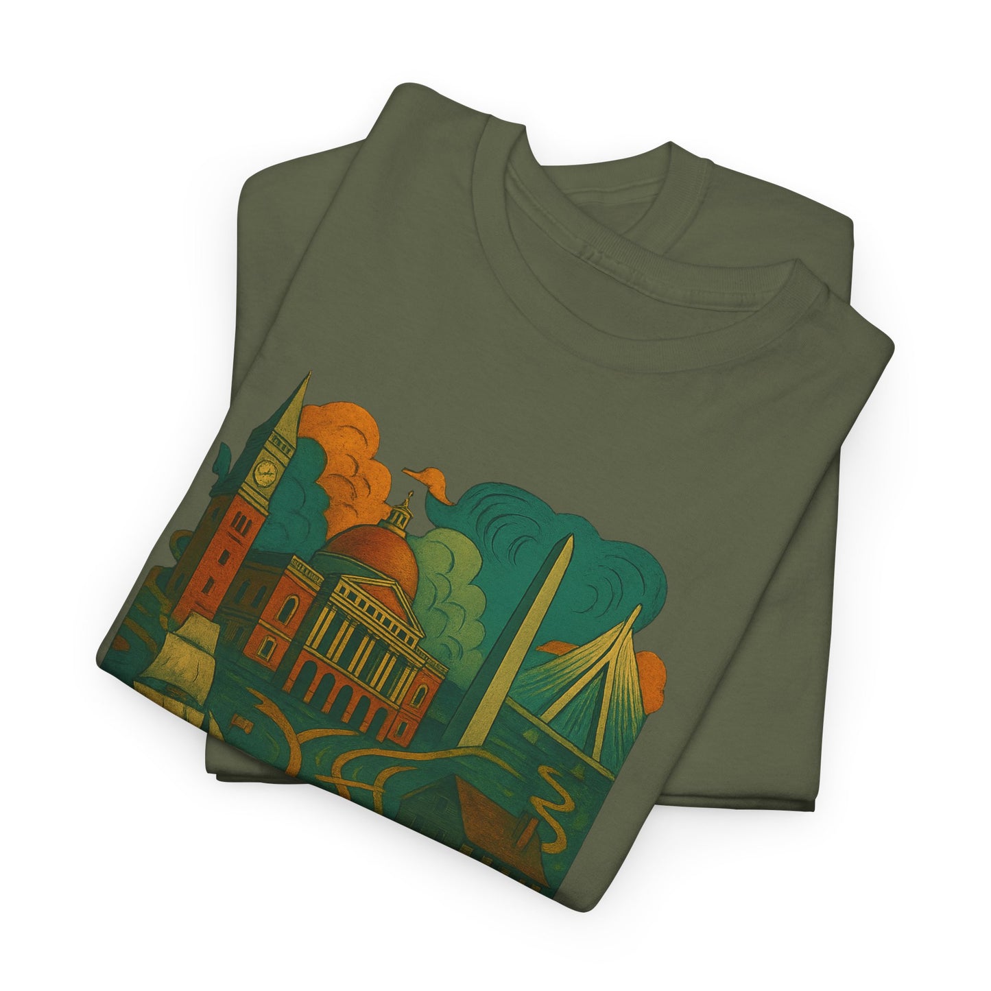 Adult Unisex Boston Surreal Tee (North America Customers)