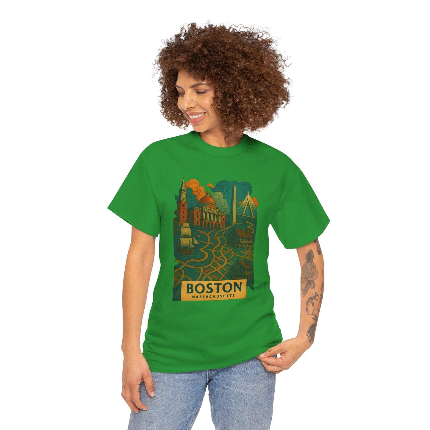 Adult Unisex Boston Surreal Tee (North America Customers)