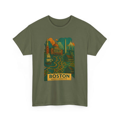 Adult Unisex Boston Surreal Tee (North America Customers)