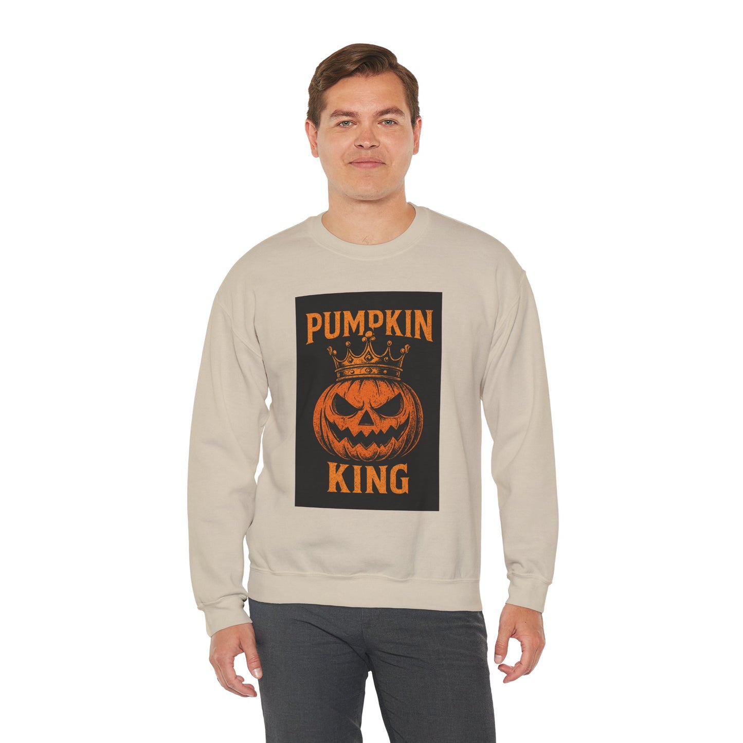 Men's Pumpkin King Crewneck Sweatshirt