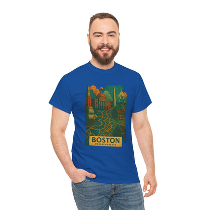 Adult Unisex Boston Surreal Tee (North America Customers)