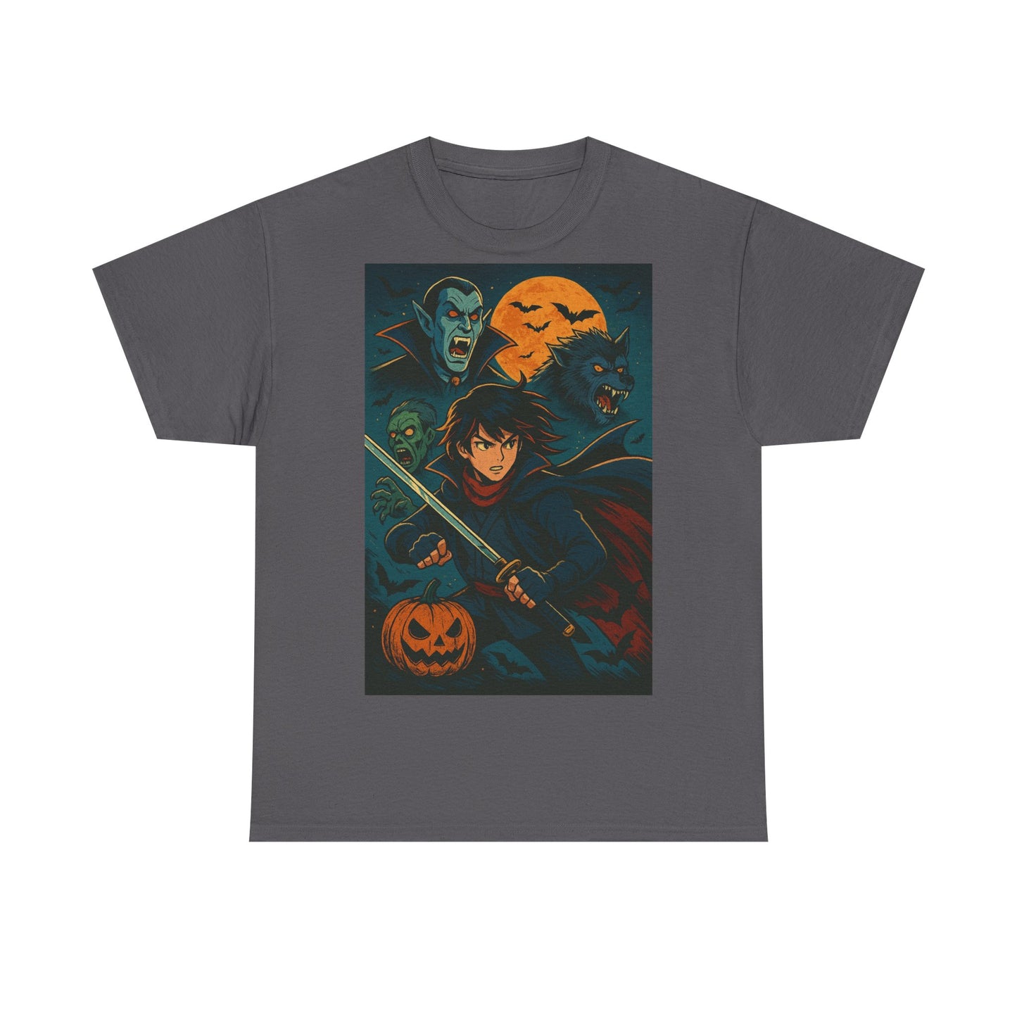 Adult's Anime Halloween Monster Hunter Unisex Tee