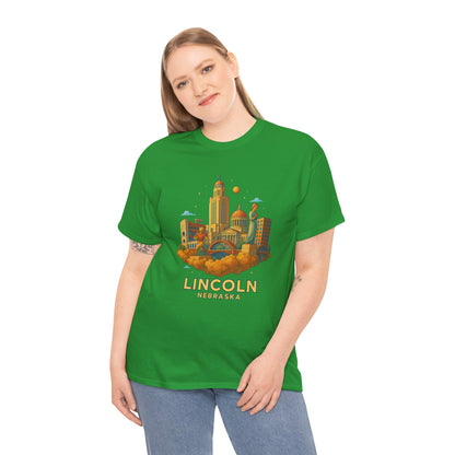Adult Unisex Lincoln, NE Graphic Tee (North America Customers)