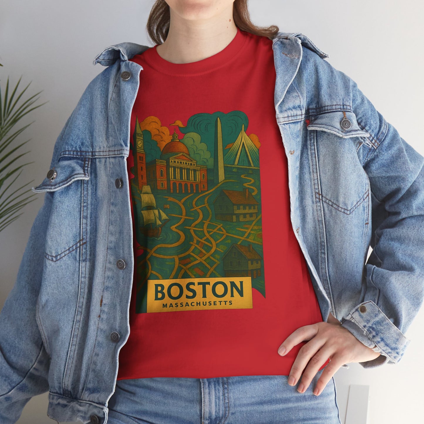 Adult Unisex Boston Surreal Tee (North America Customers)