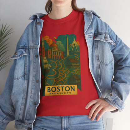 Adult Unisex Boston Surreal Tee (North America Customers)