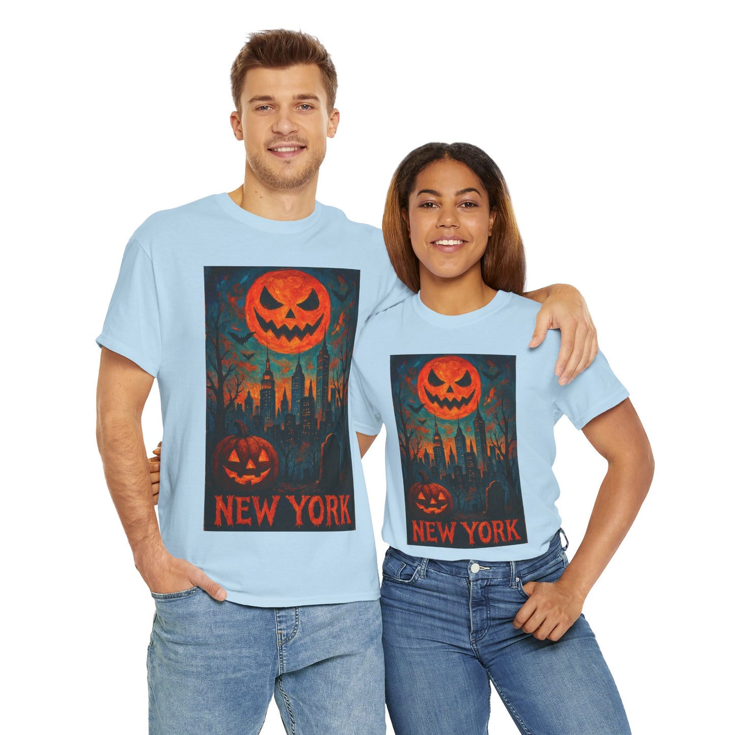Adult Unisex Surreal Halloween NY Tee