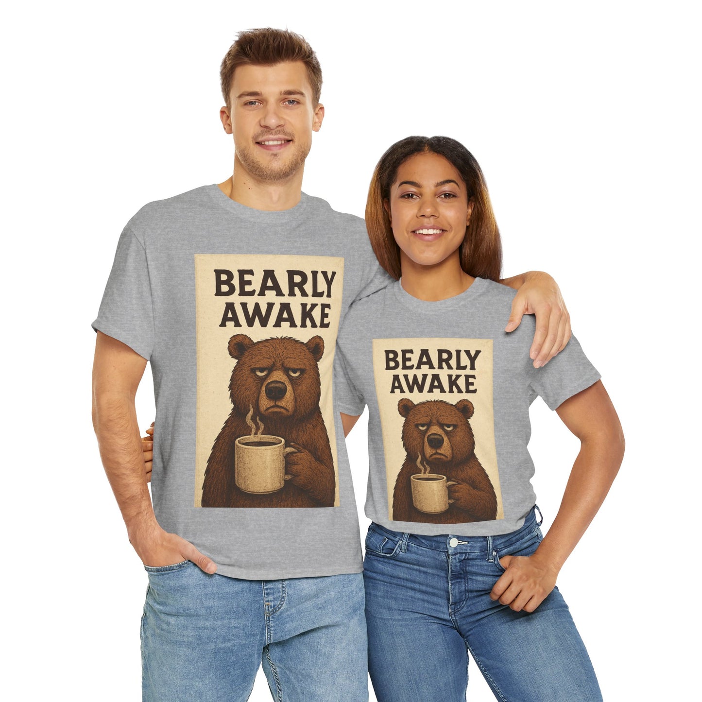 Adults Unisex Bearly Awake Tee